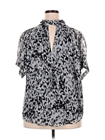 RACHEL Rachel Roy Short Sleeve Blouse (view 2)