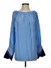 Rungolee Blue Long Sleeve Blouse Size S - photo 1