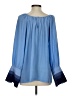 Rungolee Blue Long Sleeve Blouse Size S - photo 2