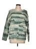 Alfani Tie-dye Green Pullover Sweater Size L - photo 1