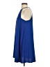 Soprano Solid Blue Cocktail Dress Size S - photo 5