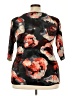 loving it Black 3/4 Sleeve Blouse Size 2X - photo 2
