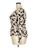 Grace 100% Rayon Animal Print Brown Pullover Sweater Size XL - photo 5