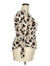 Grace 100% Rayon Animal Print Brown Pullover Sweater Size XL - photo 4