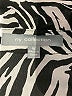 NY Collection 100% Polyester Animal Print Black Short Sleeve Blouse Size XL - photo 7