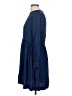 Sandro Polka Dots Blue Casual Dress Size Med (2) - photo 5