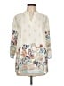 Assorted Brands 100% Polyester Ivory 3/4 Sleeve Blouse Size L - photo 1