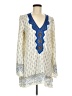 Honey Punch 100% Polyester Ivory Long Sleeve Blouse Size M - photo 1