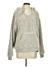 Thread & Supply Animal Print Silver Sweatshirt Size M - photo 1