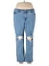 Levi's Hearts Blue Jeans Size 18 - photo 1