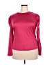 Shein Curve 100% Polyester Pink Long Sleeve Top Size 2X - photo 1
