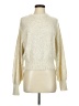 Old Navy Metallic Ivory Pullover Sweater Size M - photo 1