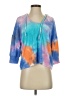 Chaser Tie-dye Blue Cardigan Size S - photo 1