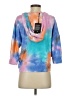Chaser Tie-dye Blue Cardigan Size S - photo 2