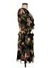 Sam Edelman 100% Polyester Tropical Green Cocktail Dress Size 6 - photo 4