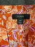 J.Crew 100% Ramie Orange Long Sleeve Blouse Size XS - photo 7