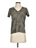 Zara Animal Print Tan Short Sleeve T-Shirt Size S - photo 1