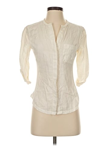 James Perse 3/4 Sleeve Blouse (view 1)
