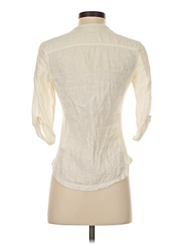 James Perse 3/4 Sleeve Blouse (view 2)