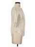 James Perse Ivory 3/4 Sleeve Blouse Size Med (2) - photo 4
