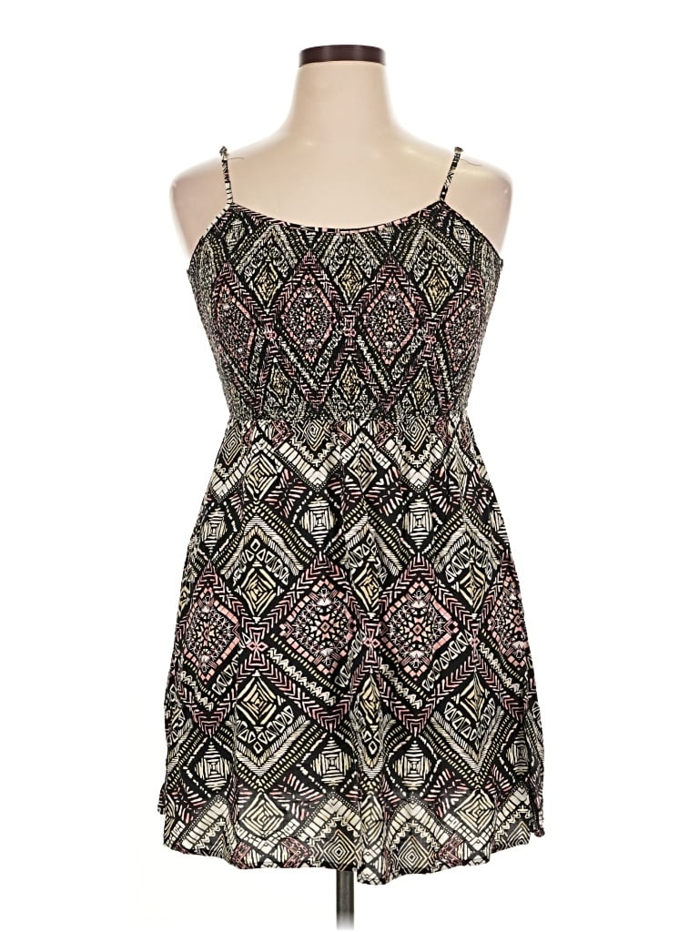 Pre-owned Forever 21 Plus Cocktail Dress In Black