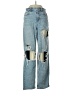 American Eagle Outfitters Color Block Blue Jeans Size 0R - photo 1