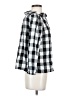 J.Crew Checkered-gingham Black Long Sleeve Blouse Size S - photo 4