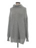 Shein 100% Polyester Gray Turtleneck Sweater Size S - photo 1