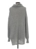 Shein 100% Polyester Gray Turtleneck Sweater Size S - photo 2