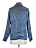 Shein Metallic Blue Blazer Size 4 - photo 2