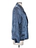 Shein Metallic Blue Blazer Size 4 - photo 4
