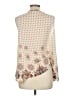 Roz & Ali 100% Polyester Ivory Sleeveless Blouse Size M - photo 2