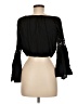 LJC Designs Black 3/4 Sleeve Blouse Size Med - Lg - photo 2