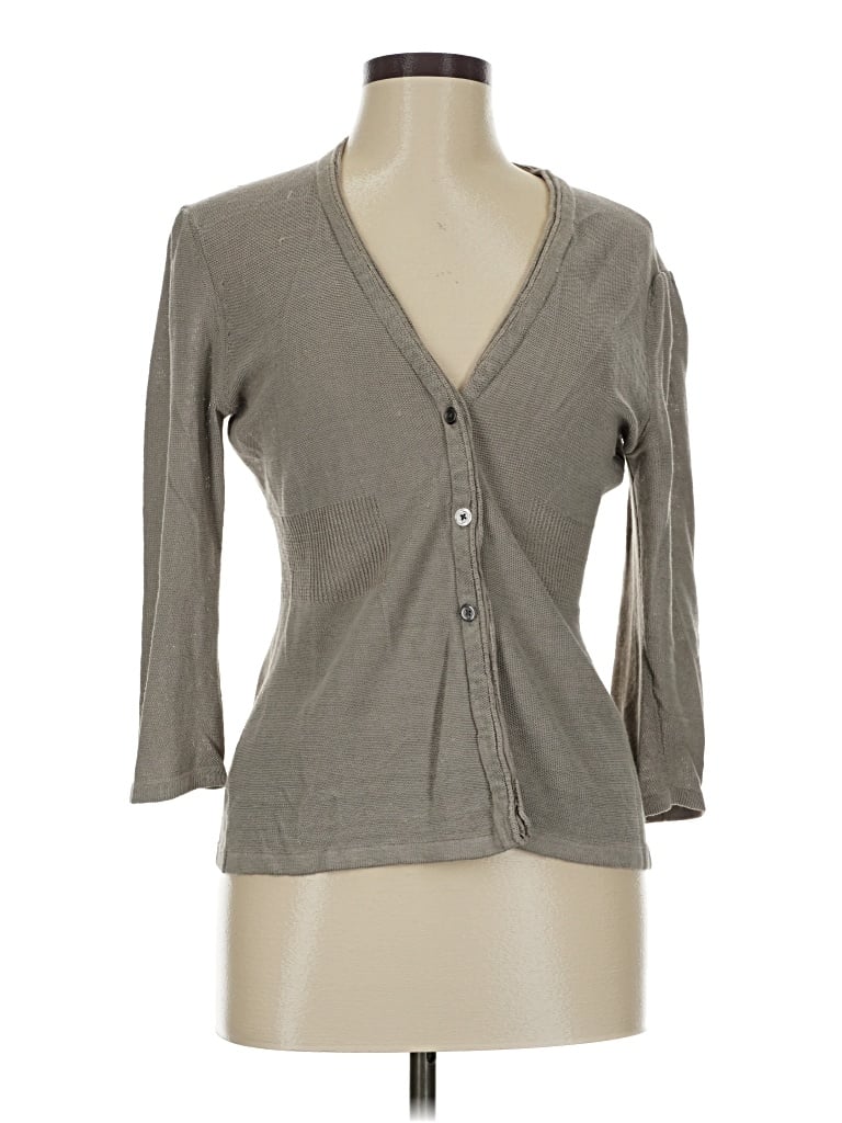 Pre-owned Classiques Entier Long Sleeve Henley Shirt In Gray