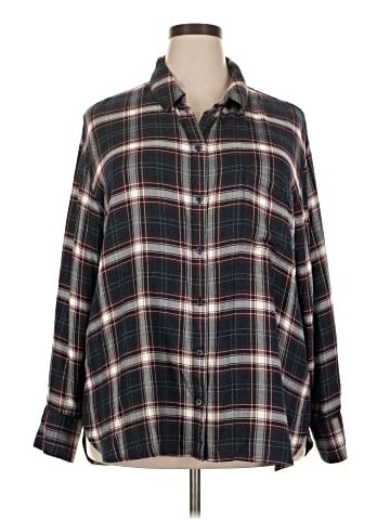 Treasure & Bond Long Sleeve Button-Down Shirt (view 1)