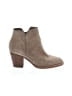 Gianni Bini Gray Burgundy Ankle Boots Size 7 1/2 - photo 1