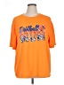 Unbranded 100% Polyester Orange Short Sleeve T-Shirt Size 1X - photo 1