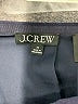 J.Crew Stripes Blue Wool Skirt Size 10 - photo 4