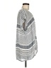 Haris Cotton Gray Short Sleeve Top Size M - photo 4