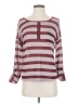 Blu Pepper Burgundy 3/4 Sleeve Top Size S - photo 1