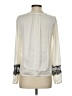 The Limited 100% Polyester Ivory Long Sleeve Blouse Size S - photo 2