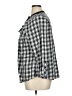Torrid 100% Cotton Checkered-gingham Black 3/4 Sleeve Blouse Size 1X Plus (1) - photo 5
