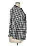 Torrid 100% Cotton Checkered-gingham Black 3/4 Sleeve Blouse Size 1X Plus (1) - photo 4