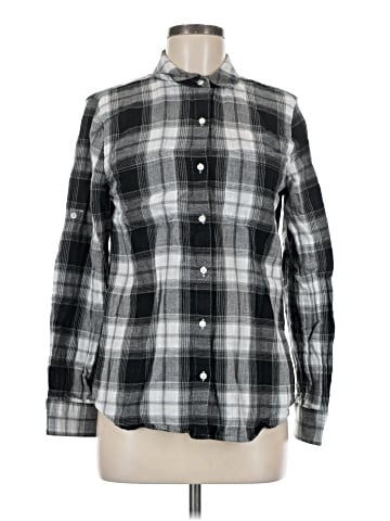 Calvin Klein Long Sleeve Button-Down Shirt (view 1)