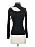 Fore Black Long Sleeve Top Size S - photo 1