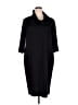 Lane Bryant Solid Black Casual Dress Size 22 - 24 Plus - photo 1