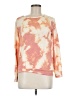 Discreet Tie-dye Orange Pullover Sweater Size M - photo 1