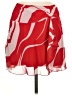 Assorted Brands 100% Polyester Red Casual Skirt Size M - photo 1