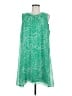 DKNY 100% Polyester Stars Green Cocktail Dress Size M (estimated) - photo 1