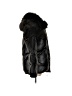 Blanc Noir 100% Polyester Black Snow Jacket Size S - photo 4